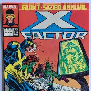 X-Factor Annual #2 (1987, Marvel) "The Man in the Moon!"
